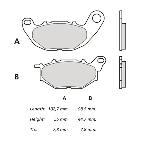 Brembo M068 Z04 RACING FREN BALATASI – YAMAHA R25
