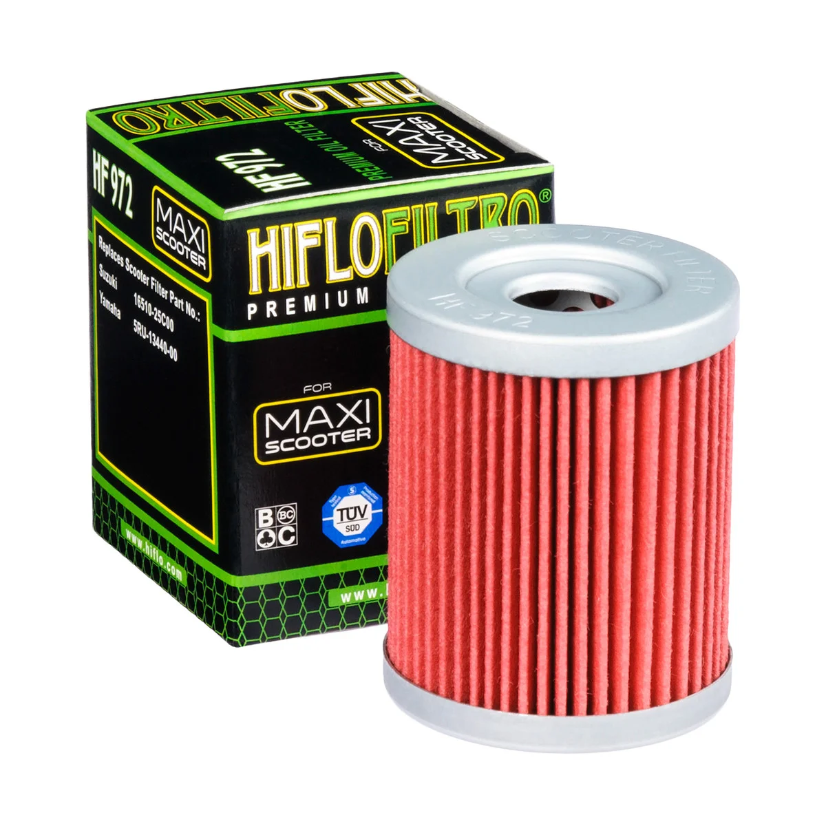 Hiflo Yamaha Xmax400 13-20, Suzuki Burgman 400 99-06, MaxSym400/600 Yağ Filtresi