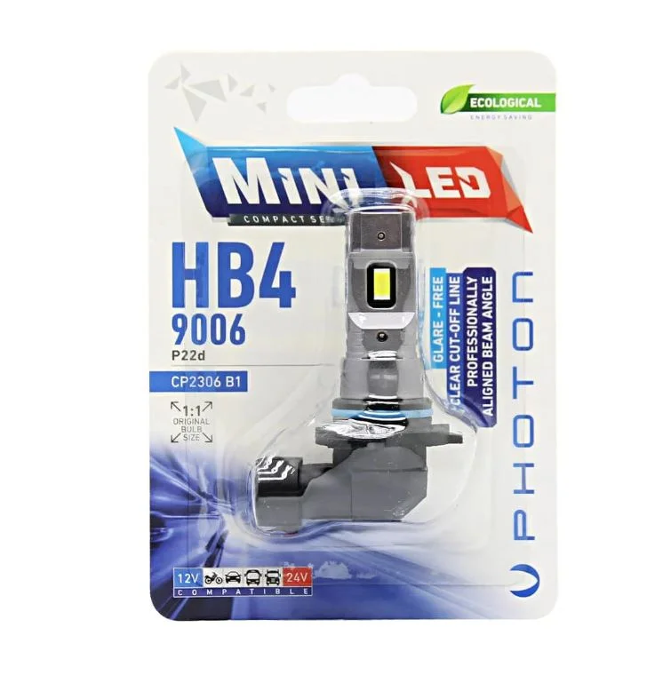 Photon MINI HB4 9006 12-24V COMPACT LED (TEKLİ BLİSTER)