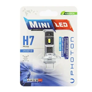 PHOTON MINI H7 12-24V COMPACT LED (TEKLİ BLİSTER)
