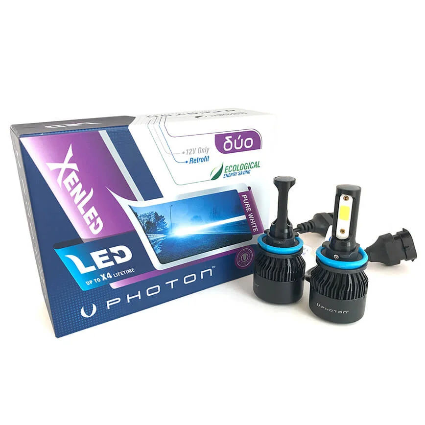 PHOTON DUO H8/H9/H11/H16 12-24V LED HEADLIGHT