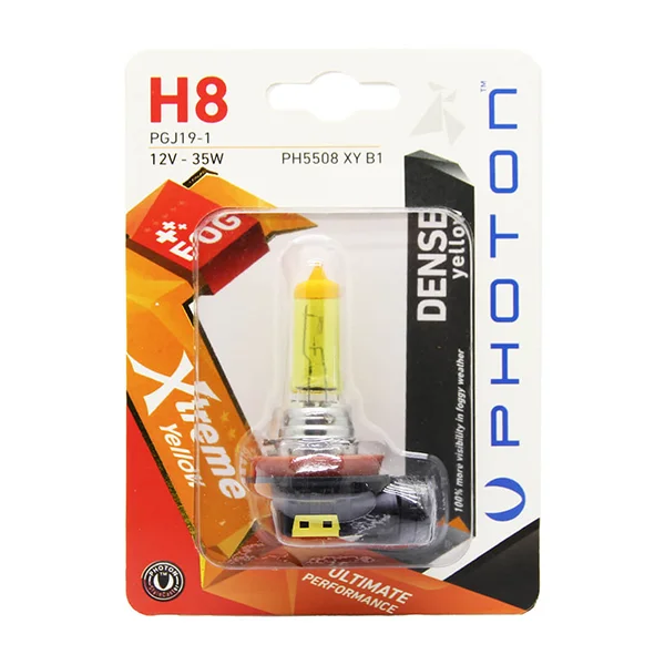 PHOTON H8 12V 35W XTREME YELLOW (TEKLİ BLISTER)
