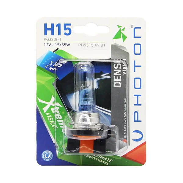 PHOTON H15 12V 15/55W XTREME VISION +%150 FAZLA IŞIK(TEKLİ BLISTER)