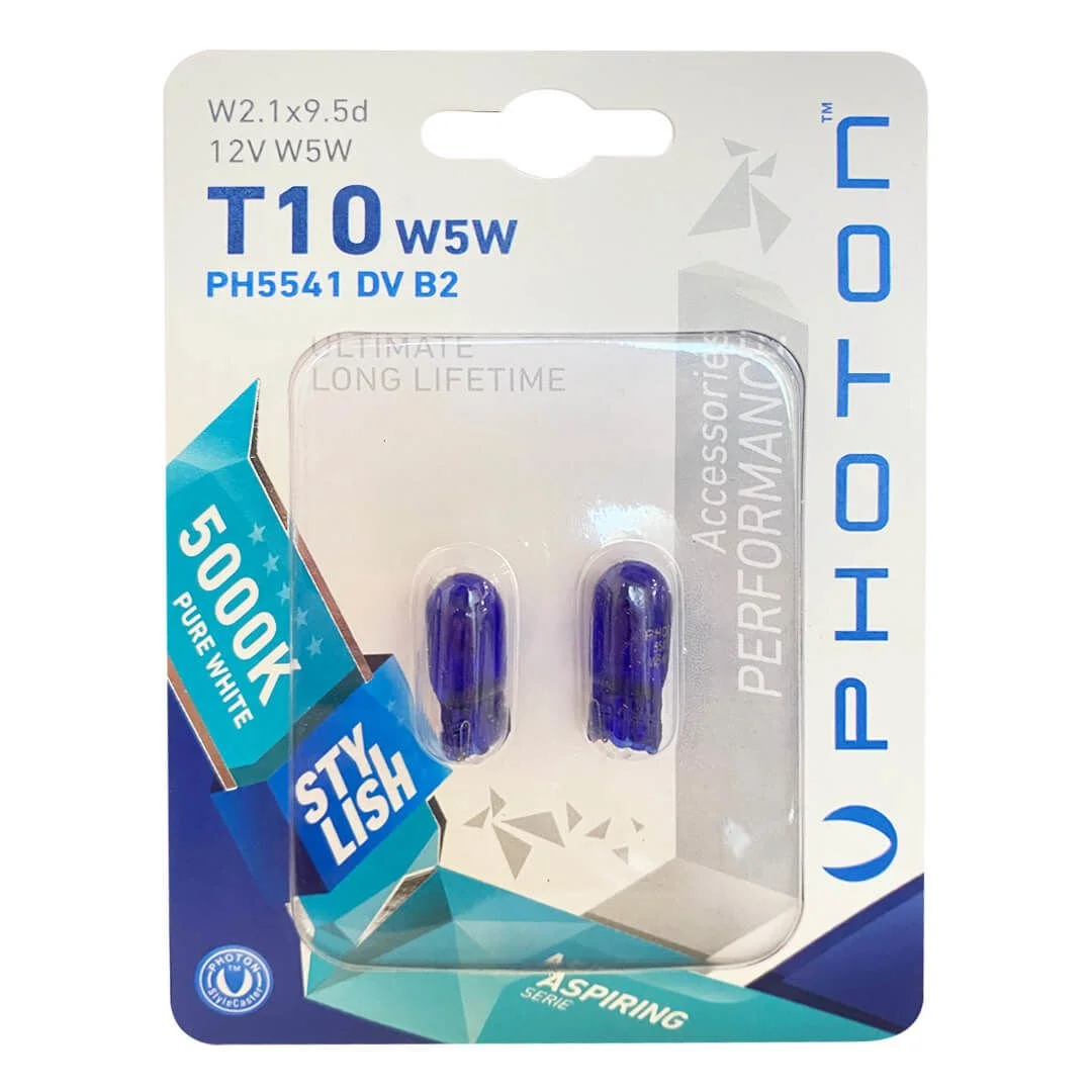 PHOTON T10 W5W 12V XEN VISION BLISTER