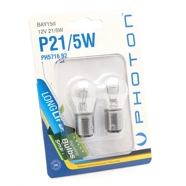 PHOTON P21/5W 12V 1016 BLISTER AMBALAJ
