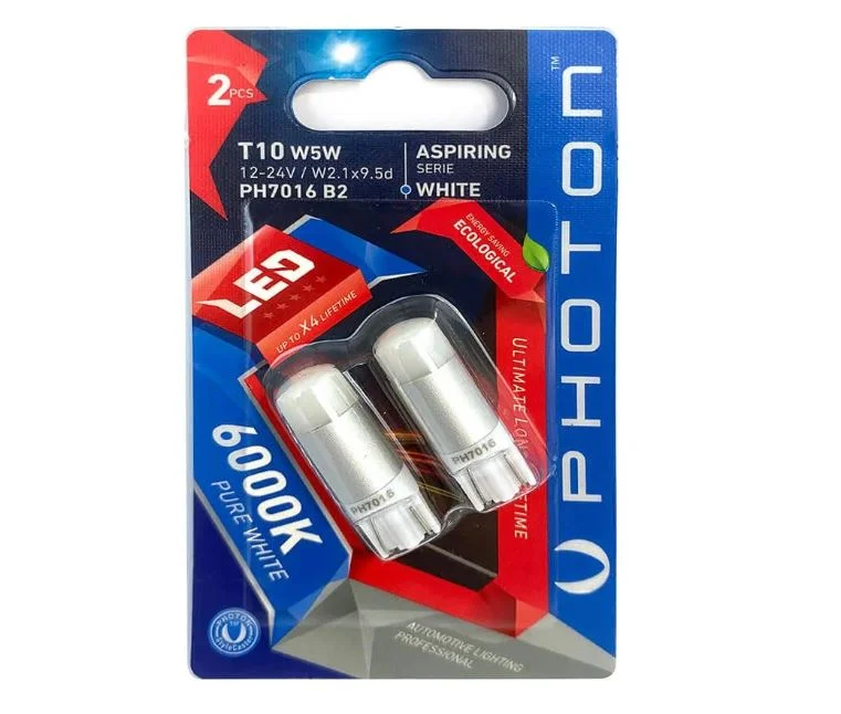 PHOTON T10 W5W LED(2Lİ BLISTER)