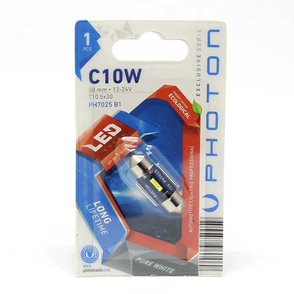 PHOTON C10W 12V 31mm EXCLUSIVE CANBUS SOFİT LED(TEKLİ BLİSTER)