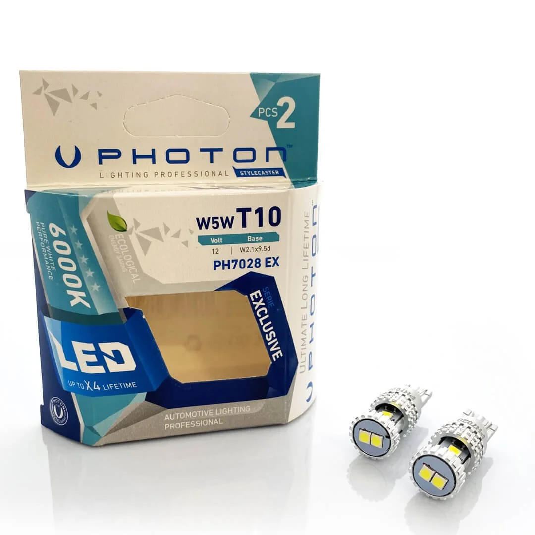 PHOTON W5W 15SMD 12V CB PARK LED