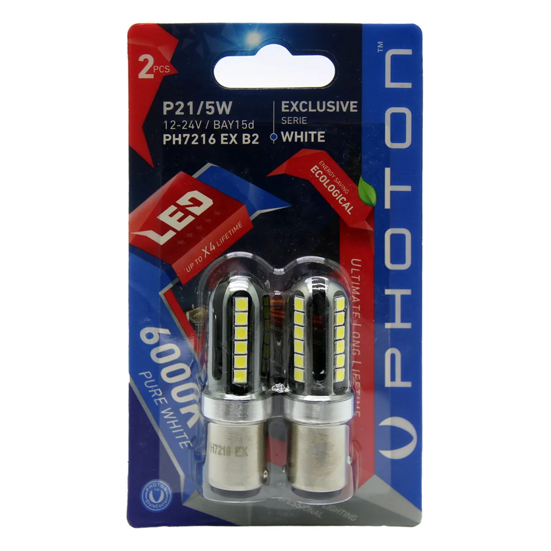 PHOTON P21/5W 12V EXCLUSIVE CANBUS LED(2Lİ BLİSTER)