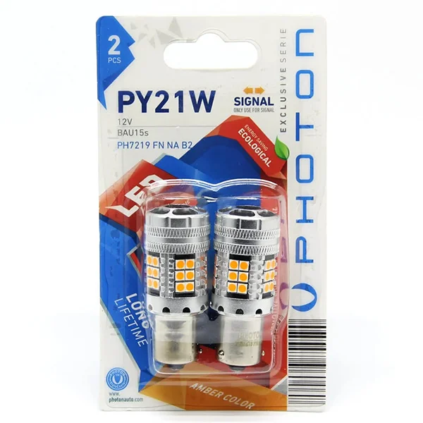 PHOTON P21W FANLI EXCLUSIVE 12V LED(2Lİ BLİSTER)