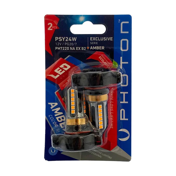 PHOTON PSX24W AMBER EXCLUSIVE SERIE(2Lİ BLİSTER)