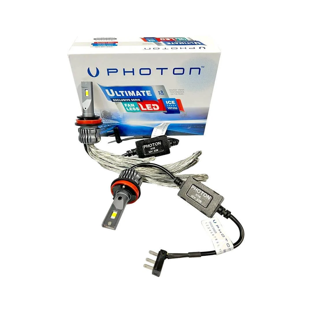 PHOTON ULTIMATE H15 12-24V 5+ PLUS FANSIZ LED HEADLIGHT