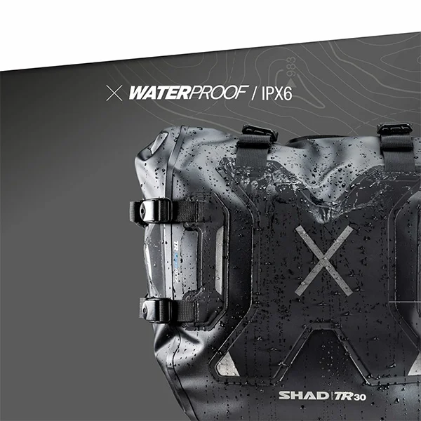 Shad TR30 SADDLE BAG ADVENTURE YAN ÇANTA SETİ (2X30) 60 Litre