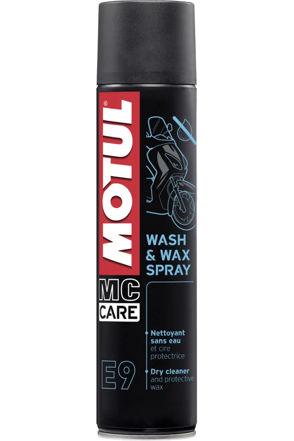 Motul E9 WASH & WAX SPRAY 12X0.400L
