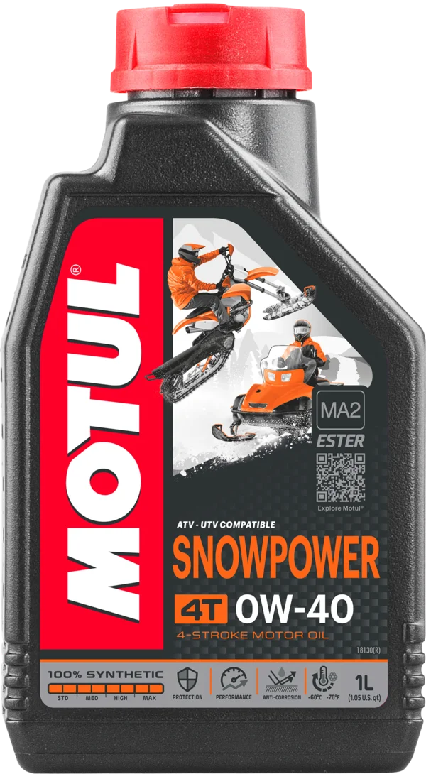 Motul SNOWPOWER 4T 0W40 12X1L