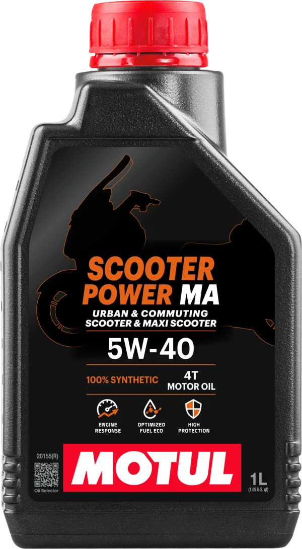 Motul SCOOTER POWER 4T 5W40 MA 12x1L