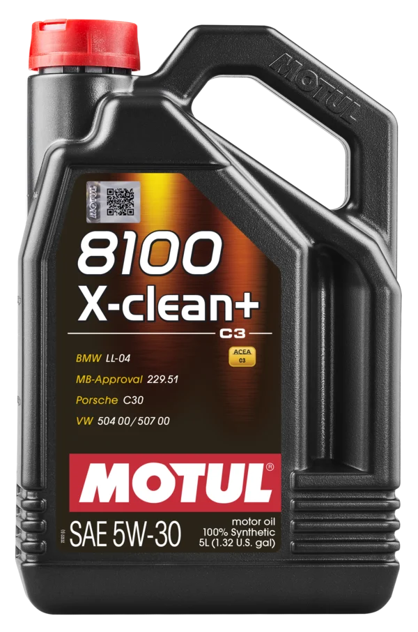 Motul 8100 X-CLEAN + 5W30 4X5L