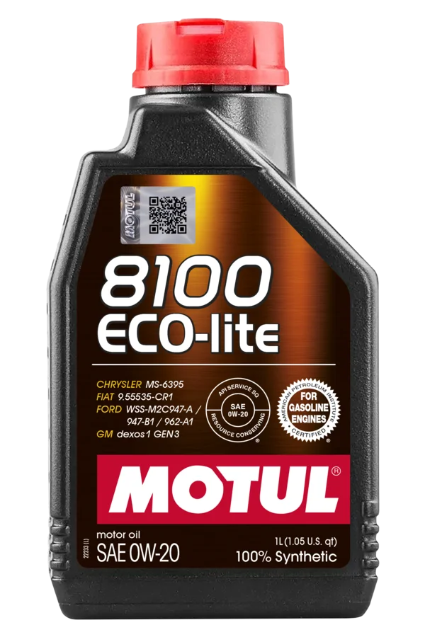 Motul 8100 ECO-LITE 0W20 12X1L