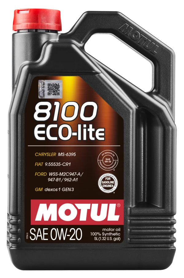 Motul 8100 ECO-LITE 0W20 4X5L