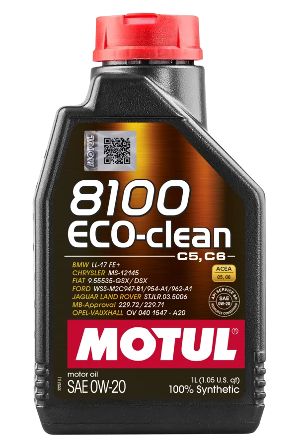 Motul 8100 ECO-CLEAN 0W20 12X1L