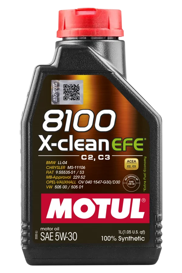 Motul 8100 X-CLEAN EFE 5W30 12X1L