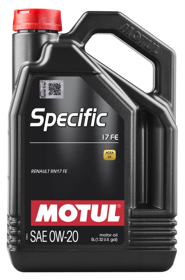 Motul SPECIFIC 17 FE 0W20 4X5L