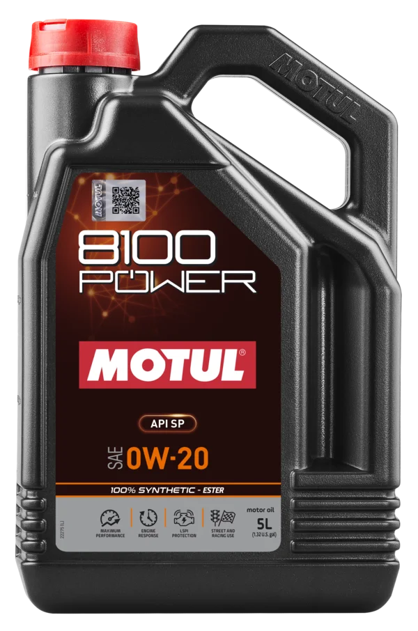 Motul 8100 POWER 0W20 4X5L
