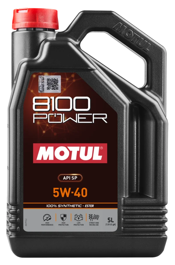 Motul 8100 POWER 5W40 4X5L