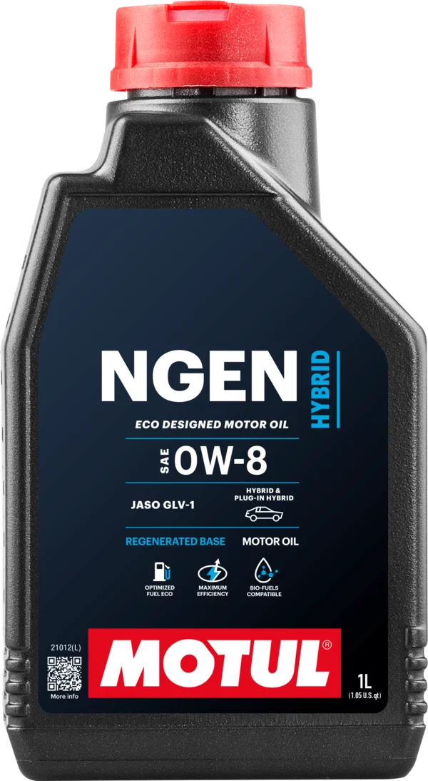 Motul NGEN HYBRID 0W8 12X1L