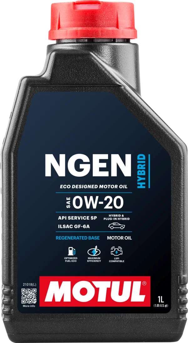 Motul NGEN HYBRID 0W20 12X1L