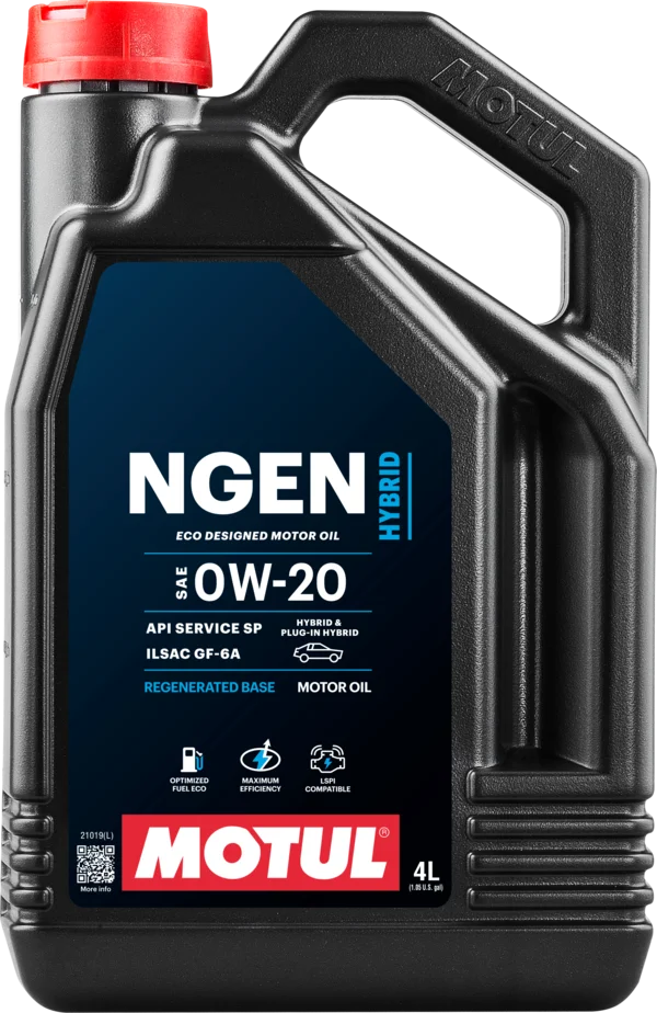 Motul NGEN HYBRID 0W20 4X4L