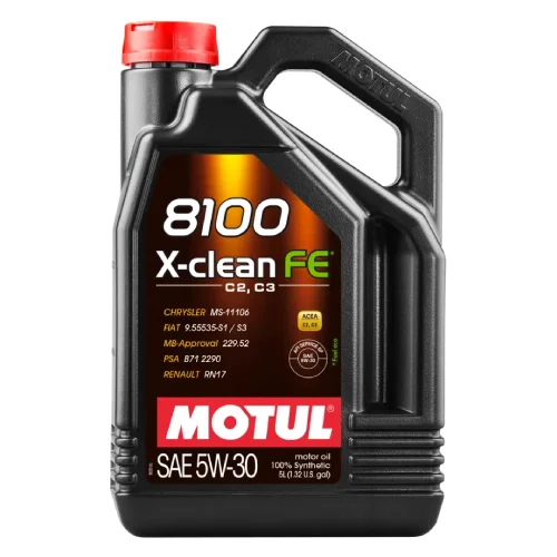 Motul 8100 X-CLEAN FE 5W30 4X5L