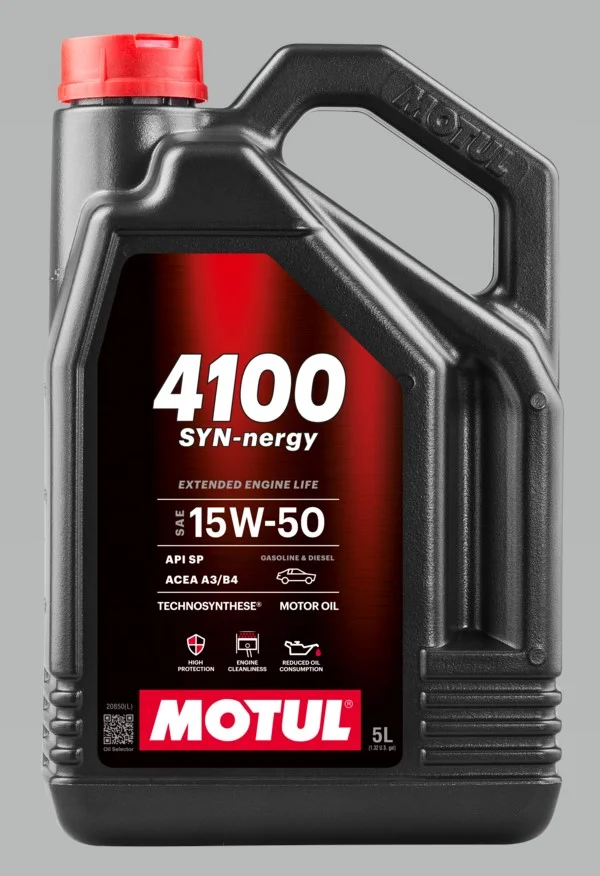 Motul 4100 SYN-nergy 15W50 4X5L