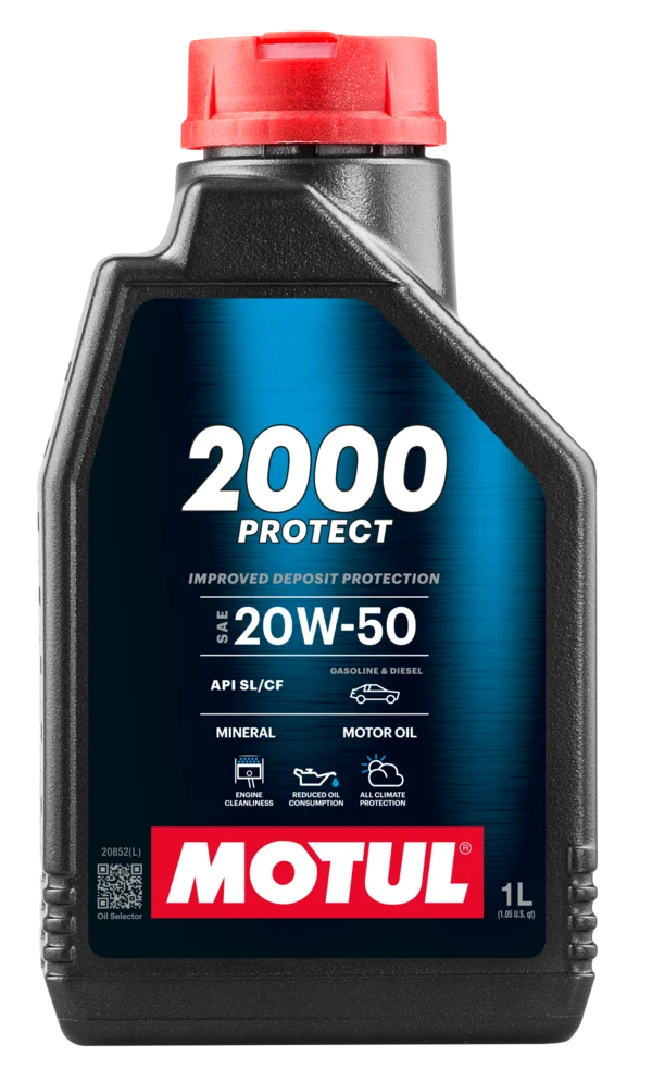Motul 2000 PROTECT 20W50 12X1L
