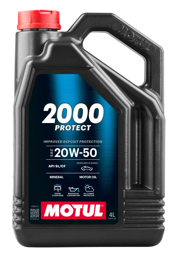 Motul 2000 PROTECT 20W50 4X4L